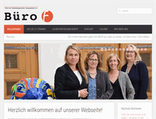 Tablet Screenshot of buero-frauenarbeit.de